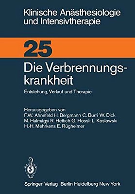 Die Verbrennungskrankheit: Entstehung, Verlauf Und Therapie-..