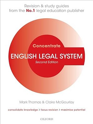English Legal System Concentrate: Law Revision And Study Guide-..