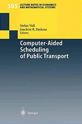 Computer-Aided Scheduling Of Public Transport-..