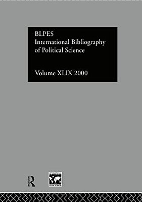 Ibss: Political Science: 2000 Vol.49-..