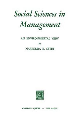 Social Sciences In Management: An Environmental View-..