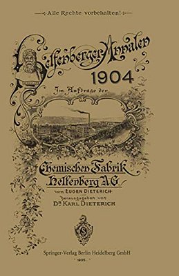 Helfenberger Annalen 1904: Band XVII-..