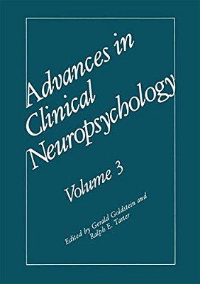 Advances In Clinical Neuropsychology: Volume 3-..