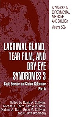 Lacrimal Gland, Tear Film, And Dry Eye Syndromes 3: Basic Science And Clinical Relevance Part B-..