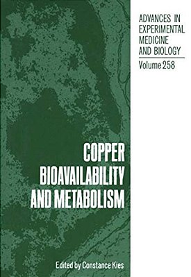 Copper Bioavailability And Metabolism-..