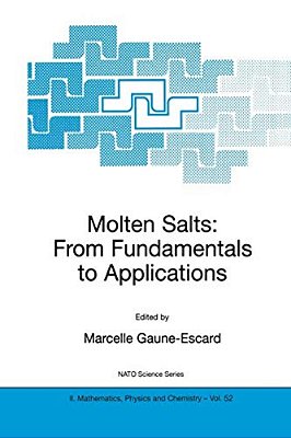 Molten Salts: From Fundamentals To Applications-..