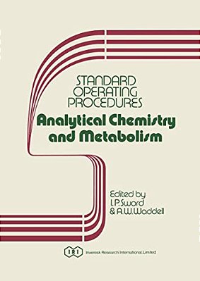 Standard Operating Procedures Analytical Chemistry And Metabolism-..