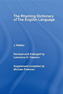 Walker's Rhyming Dictionary Of The English Language-..