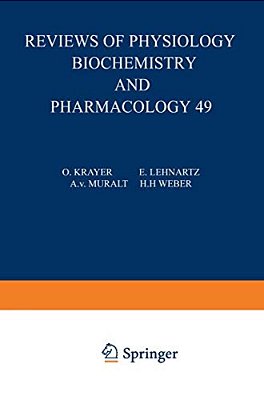 Ergebnisse Der Physiologie, Biologischen Chemie Und Experimentellen Pharmakologie-..