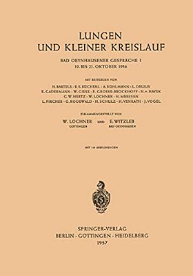 Lungen Und Kleiner Kreislauf: 19. Bis 21. Oktober 1956-..