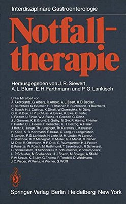 Notfalltherapie: Konservative Und Operative Therapie Gastrointestinaler Notfälle-..
