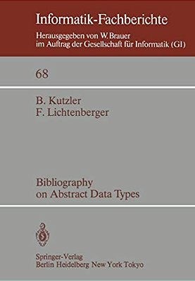 Bibliography On Abstract Data Types-..