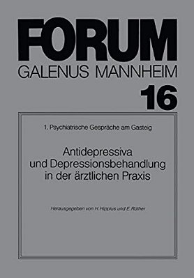 Antidepressiva Und Depressionsbehandlung In Der Ärztlichen Praxis-..