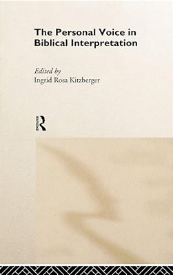 The Personal Voice In Biblical Interpretation-..
