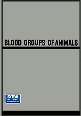 Blood Groups Of Animals: Proceedings Of The 9Th European Animal Blood Group Conference (First Conference Arranged By E. S. A. B. R.) Held In Prague, Augus-..
