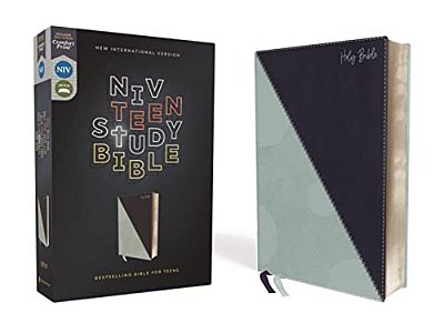Niv, Teen Study Bible (For Life Issues You Face Every Day), Leathersoft, Teal, Comfort Print-..