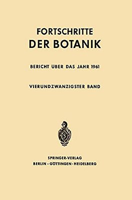 Fortschritte Der Botanik-..