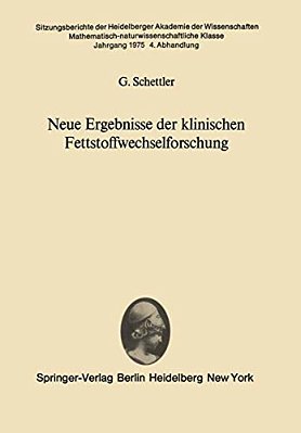 Neue Ergebnisse Der Klinischen Fettstoffwechselforschung-..