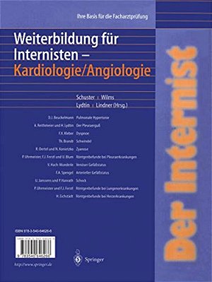 Der Internist: Weiterbildung Für Internisten Kardiologie/Angiologie: Ihre Basis Für Die Facharztprüfung-..