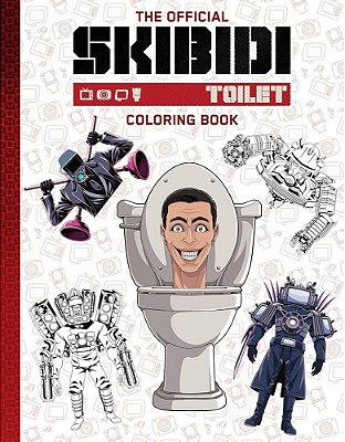 The Official Skibidi Toilet Coloring Book-..