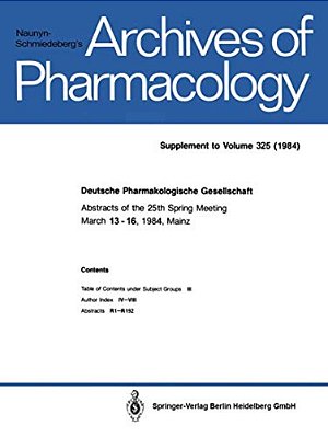 Deutsche Pharmakologische Gesellschaft-..