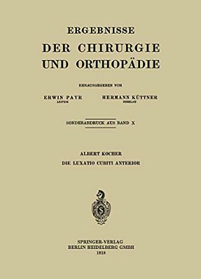 Die Luxatio Cubiti Anterior-..