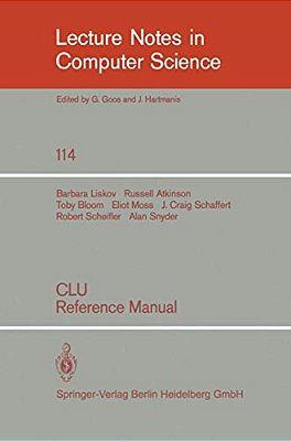 Clu: Reference Manual-..