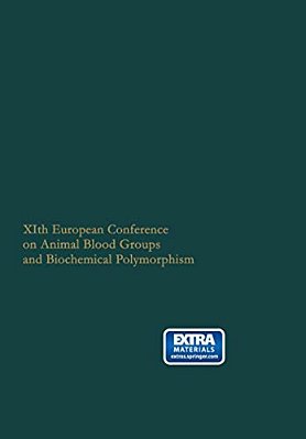 Xith European Conference On Animal Blood Groups And Biochemical Polymorphism: Warsaw July 2ND-6Th, 1968-..