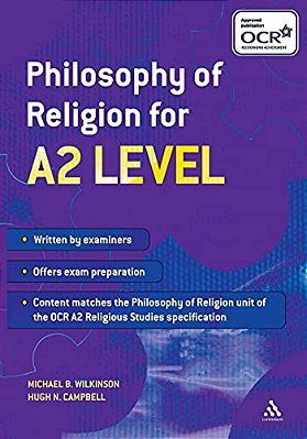 Philosophy Of Religion For A2 Level-..