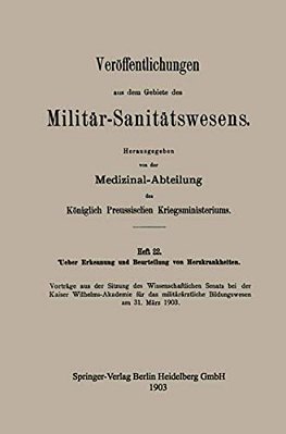Ueber Erkennung Und Beurteilung Von Herzkrankheiten-..