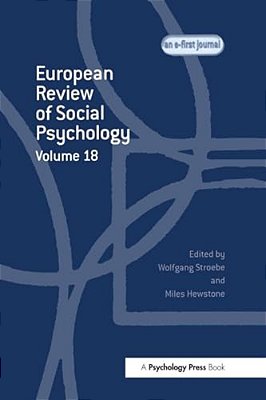 European Review Of Social Psychology: Volume 18-..