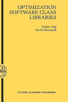 Optimization Software Class Libraries-..