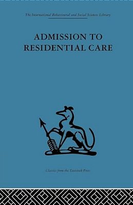 Admission To Residential Care-..