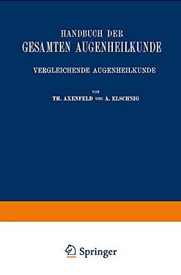 Handbuch Der Gesamten Augenheilkunde-..