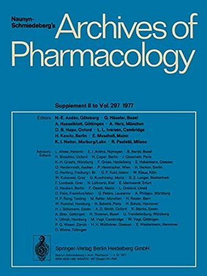 Deutsche Pharmakologische Gesellschaft: Abstracts Of The 18. Spring Meeting-..