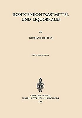 Röntgenkontrastmittel Und Liquorraum-..