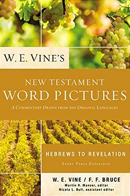 W. E. Vine's New Testament Word Pictures: Hebrews To Revelation: A Commentary Drawn From The Original Languages-..