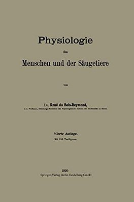 Physiologie Des Menschen Und Der Säugetiere-..