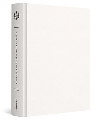 Esv Single Column Journaling Bible (Hardcover, Customizable Cover)-..