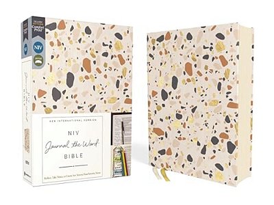 Niv, Journal The Word Bible (Perfect For Note-Taking), Cloth Over Board, Cream, Red Letter, Comfort Print: Reflect, Take Notes, Or Create Art Next To-..