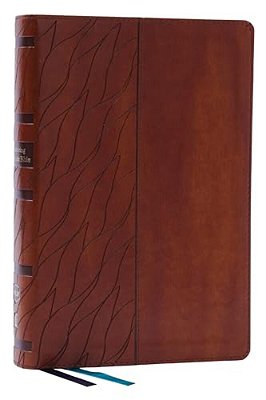 Encountering God Study Bible: Insights From Blackaby Ministries On Living Our Faith (Nkjv, Brown Leathersoft, Red Letter, Comfort Print)-..