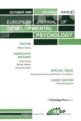 Developmental Co-Construction Of Cognition: A Special Issue Of European Journal Of Developmental Psychology-..