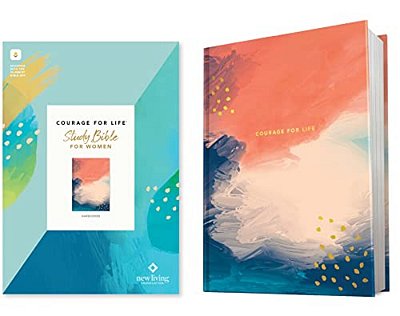 Nlt Courage For Life Study Bible For Women, Filament Enabled (Hardcover)-..