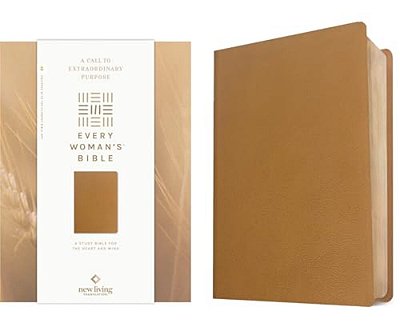 Nlt Every Woman's Bible, Filament Enabled (Genuine Leather, Camel, Red Letter)-..