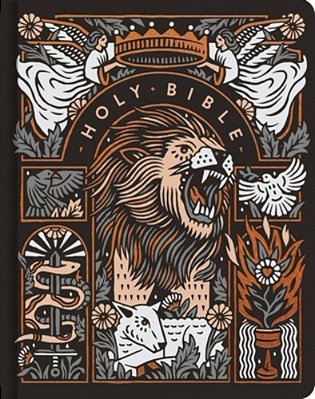 Esv Single Column Journaling Bible, Artist Series (Hardcover, Joshua Noom, The Lion And The Lamb)-..