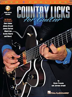 Country Licks For Guitar - Book/Online Audio [With CD With Demonstrations Of Each Lick]-..