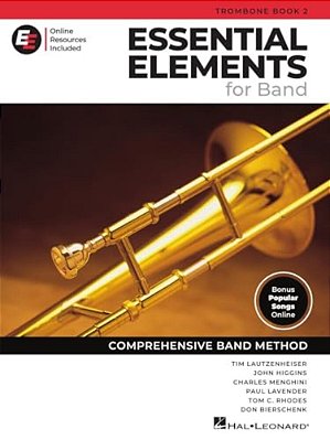 Essential Elements For Band - Trombone Book 2 With Eei Online Resources Trombone Method Songbook And Sheet Music For School Band Students And Teachers-..