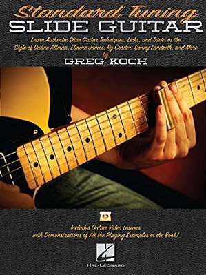 Standard Tuning Slide Guitar Book/Online Media-..