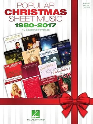 Popular Christmas Sheet Music - 1980-2017-..