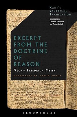 Excerpt From The Doctrine Of Reason-..